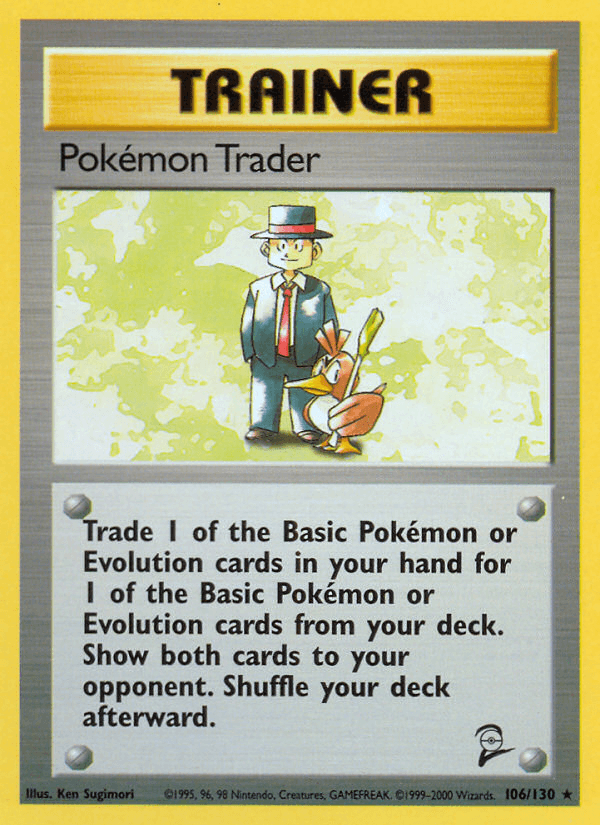 Pokémon Trader Pokémon card