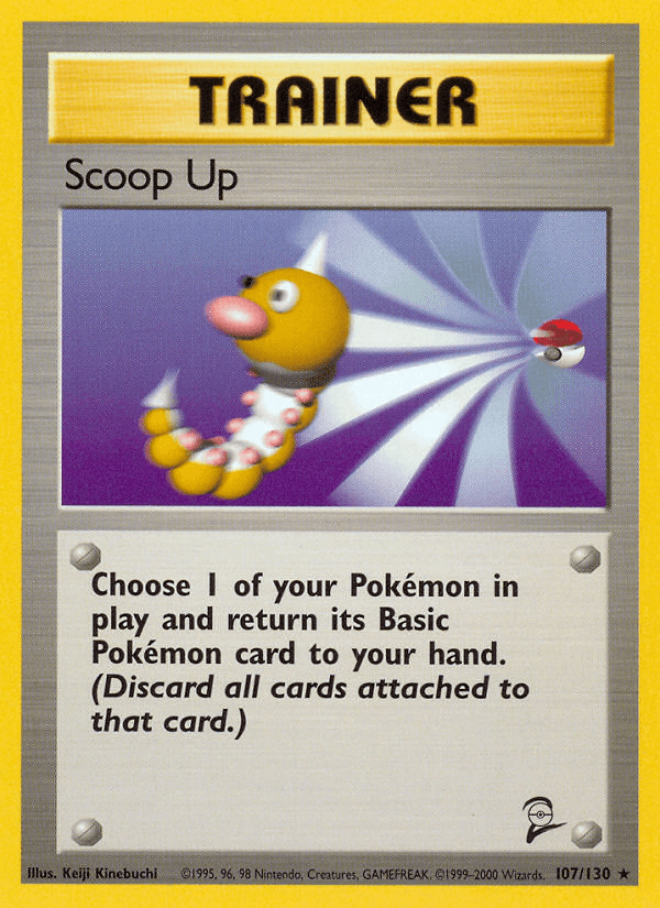 Scoop Up Pokémon card