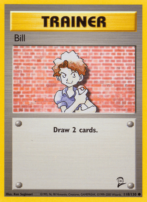 Bill Pokémon card