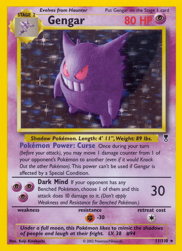 Gengar from Legendary Collection