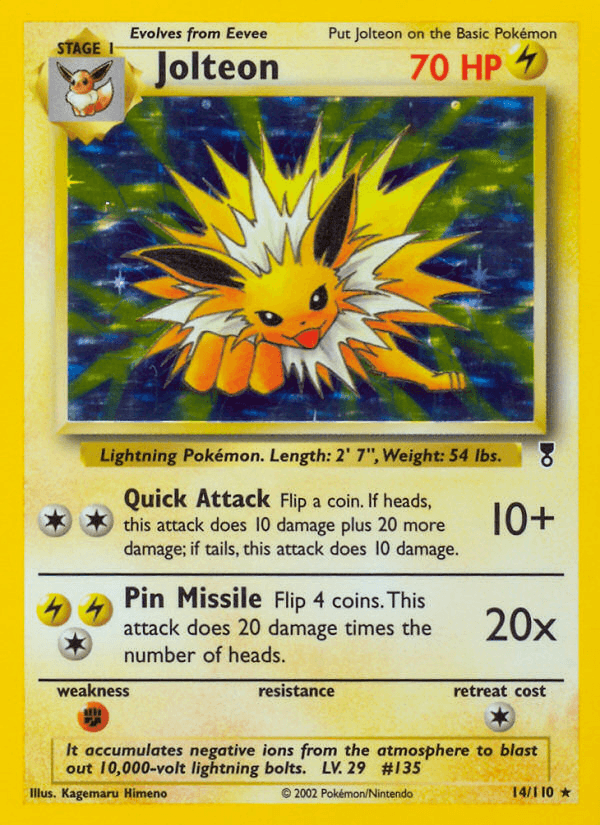 Jolteon from Legendary Collection
