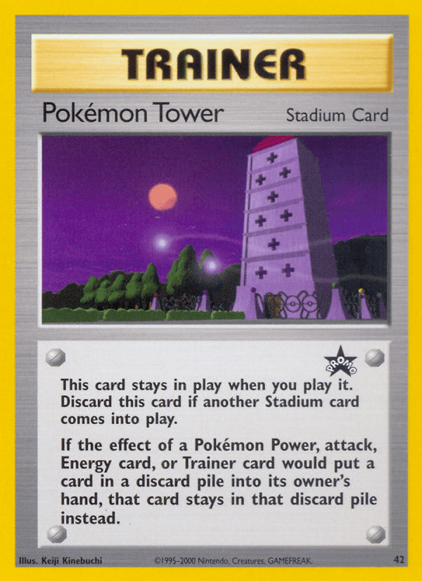 Pokémon Tower Pokémon card