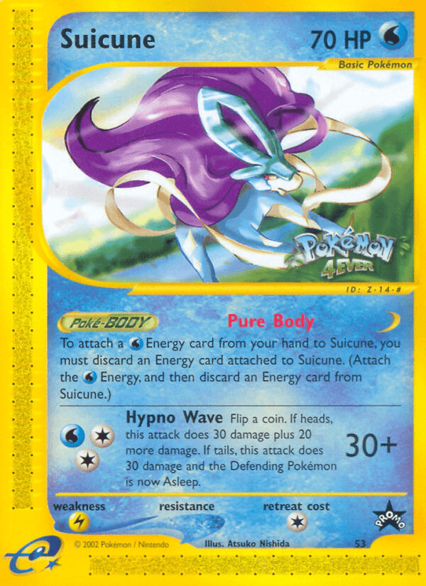 Suicune from Wizards Black Star Promos