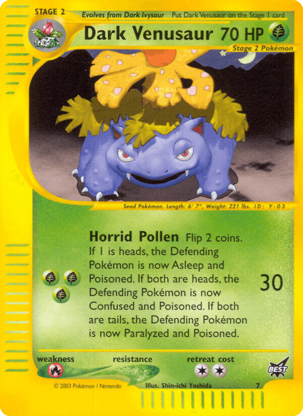 Dark Venusaur from Best of Game
