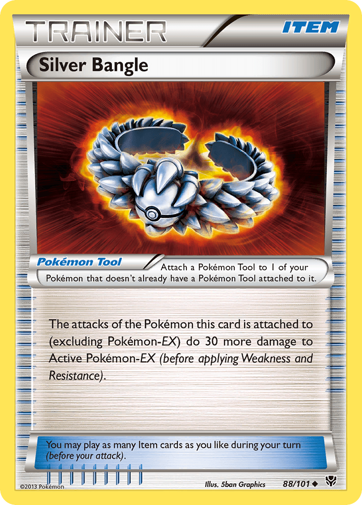 Silver Bangle Pokémon card