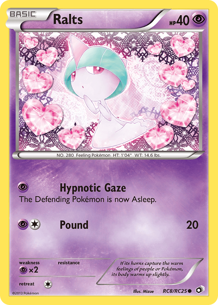 Ralts Pokémon card