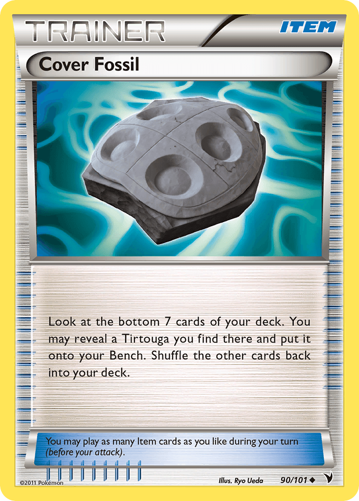 Cover Fossil Pokémon card
