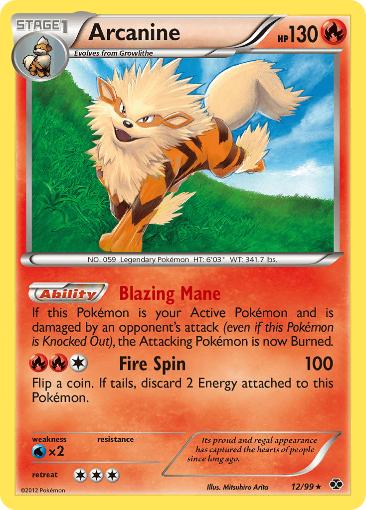 Arcanine from Next Destinies