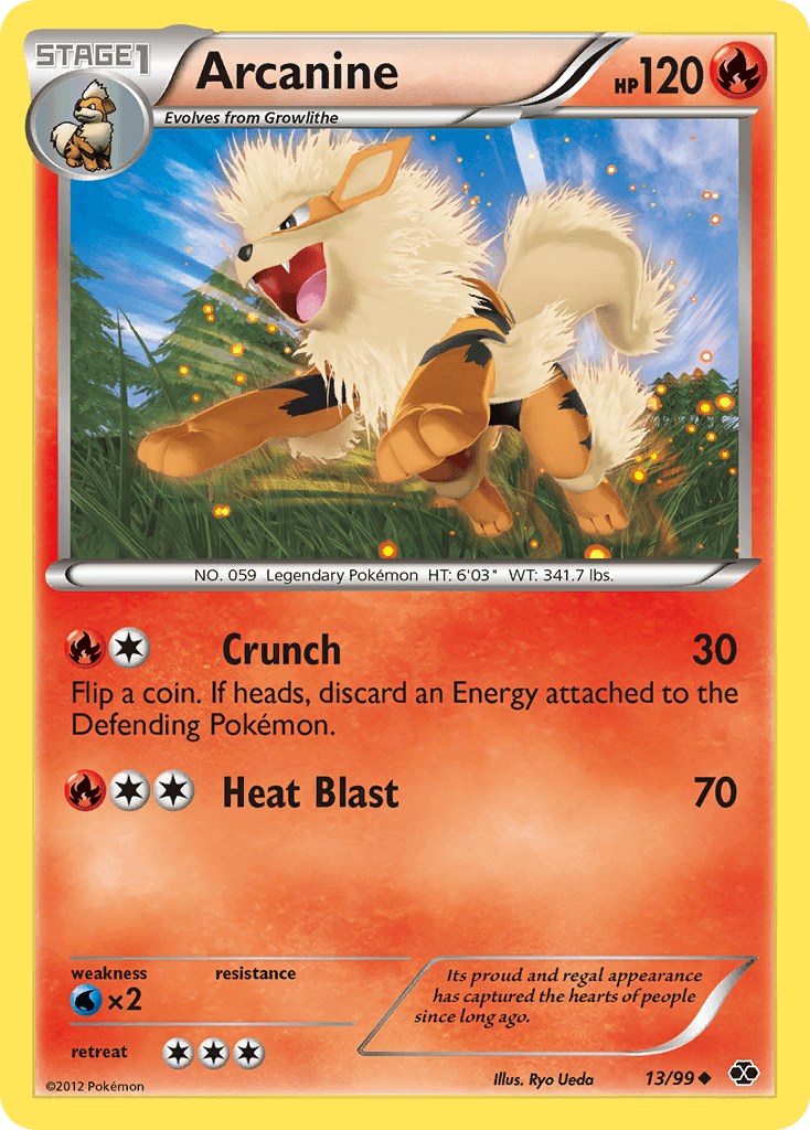 Arcanine from Next Destinies