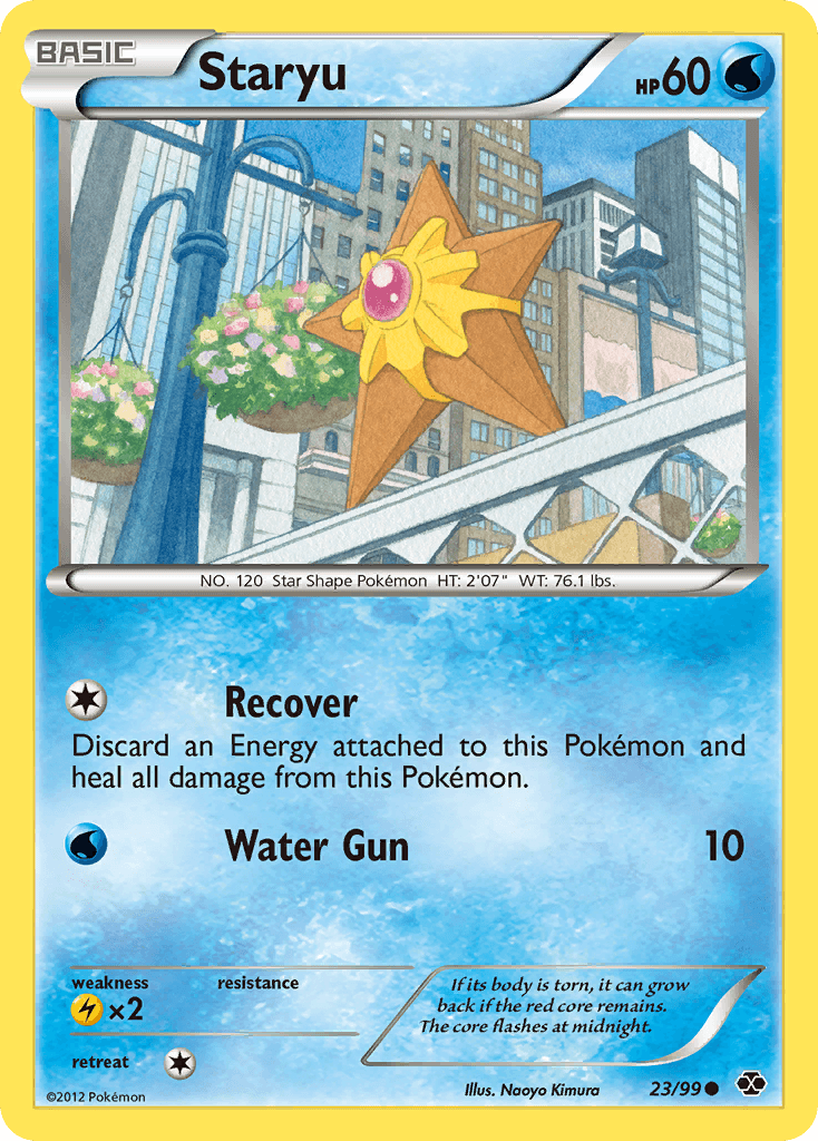 Staryu Pokémon card