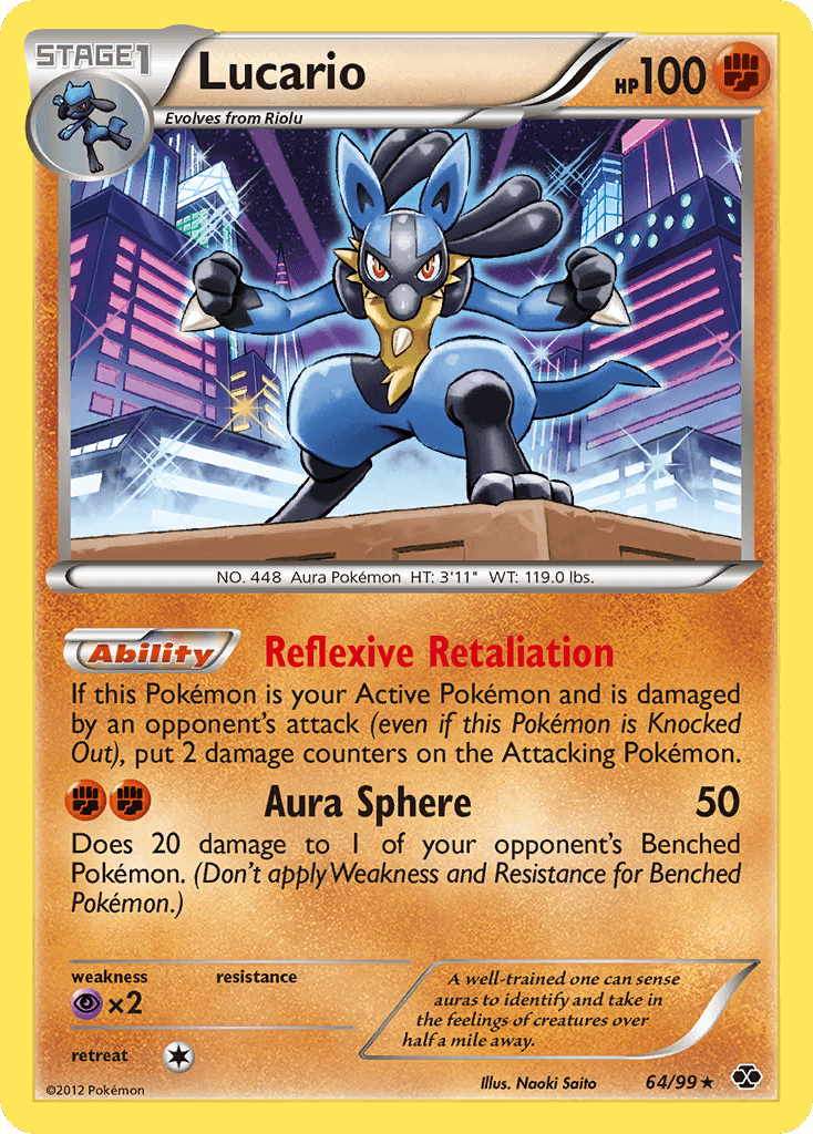 Lucario from Next Destinies