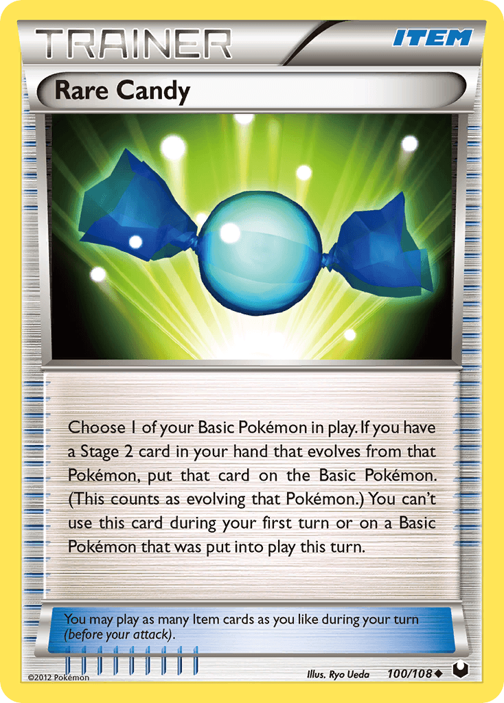 Rare Candy Pokémon card
