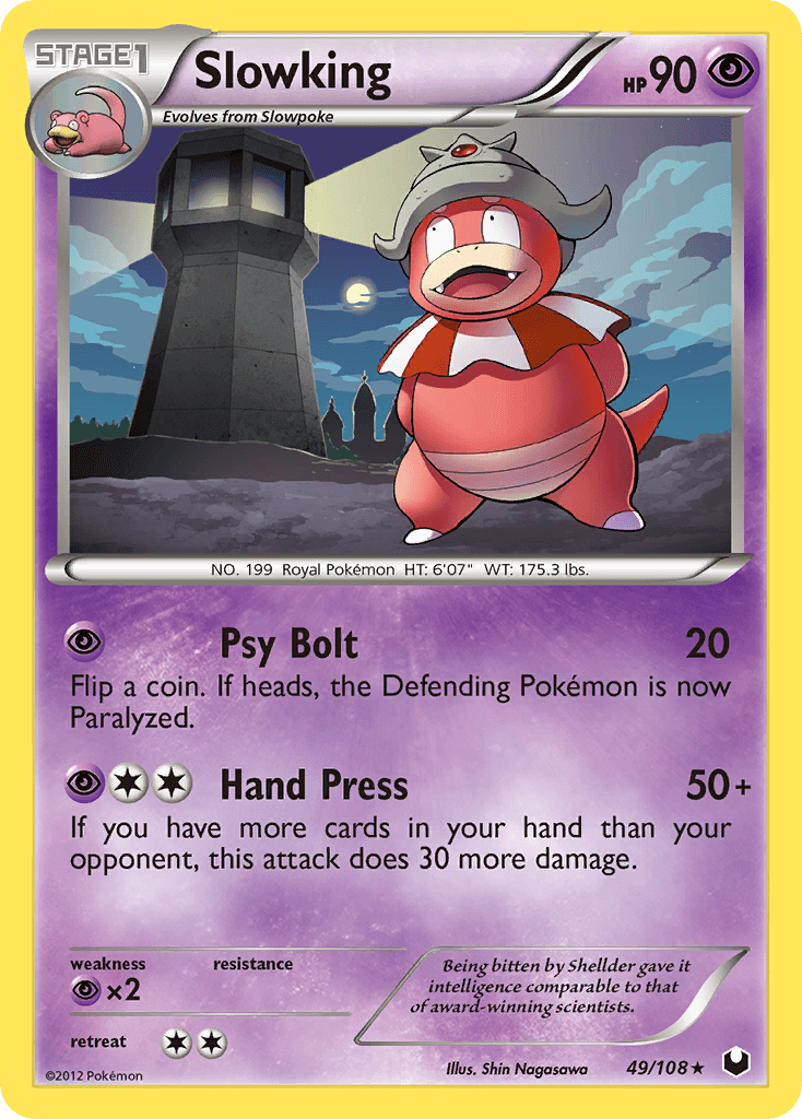 Slowking Pokémon card