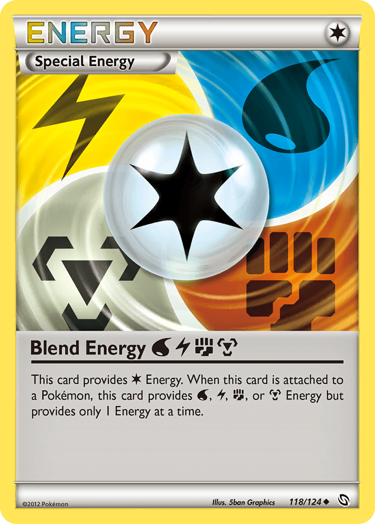 Blend Energy WaterLightningFightingMetal Pokémon card