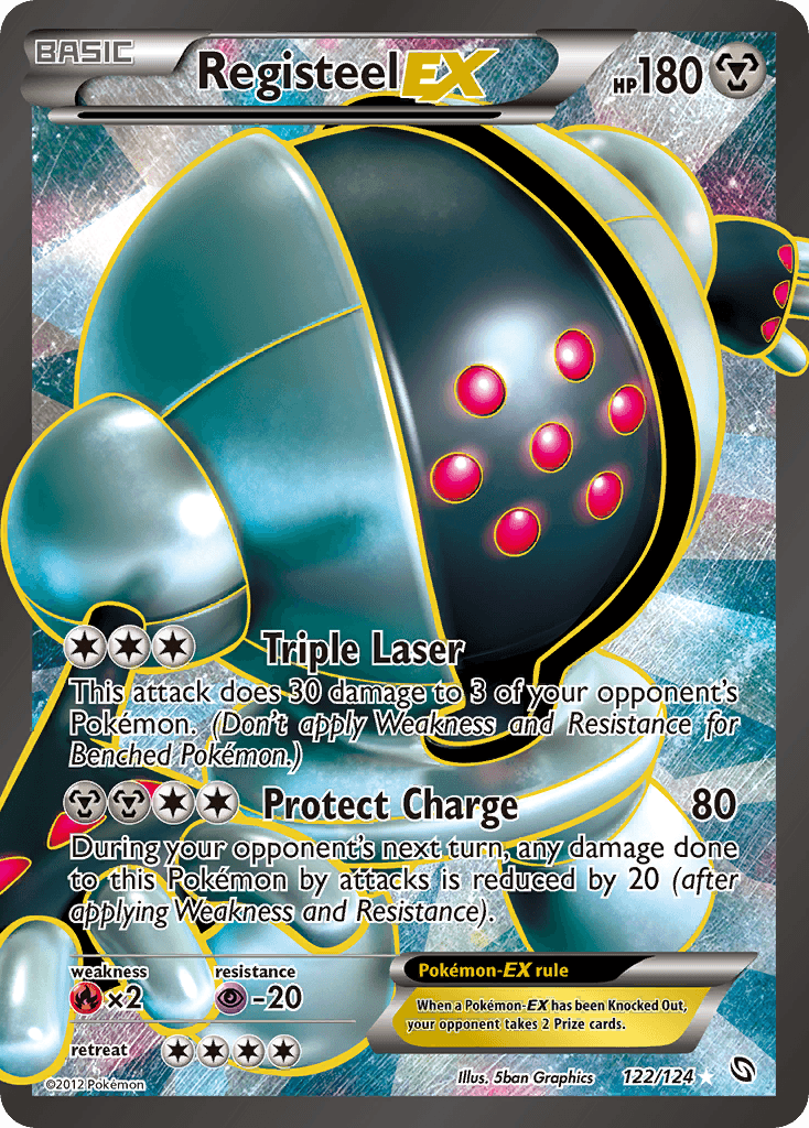 Registeel-EX Pokémon card