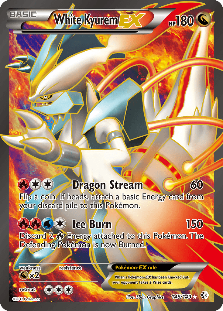 White Kyurem-EX — Gen 5