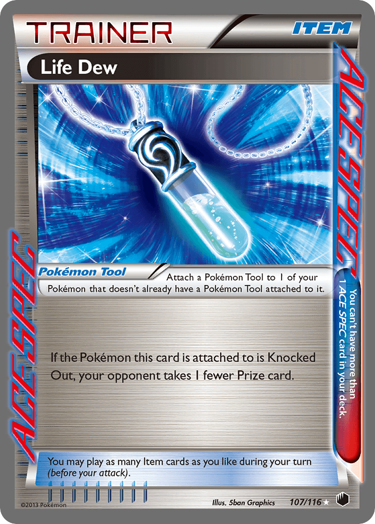 Life Dew Pokémon card