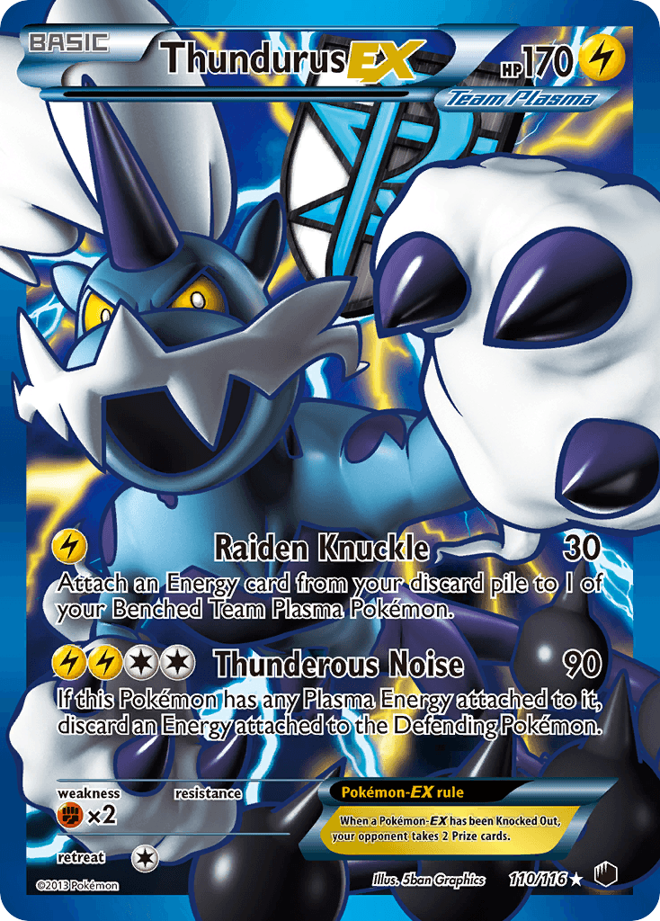 Thundurus-EX — Gen 5