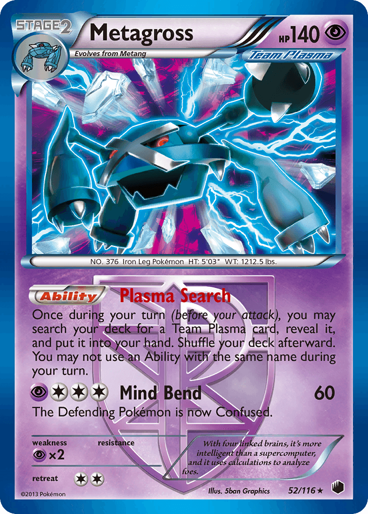 Metagross from Plasma Freeze