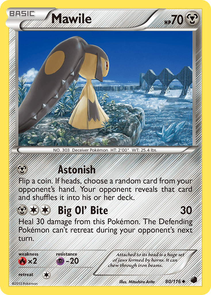 Mawile Pokémon card