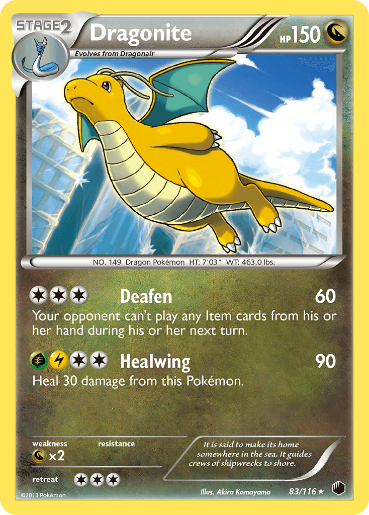 Dragonite from Plasma Freeze