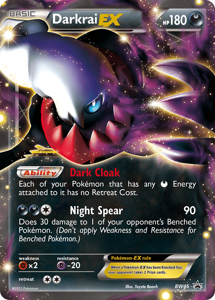Darkrai-EX from BW Black Star Promos