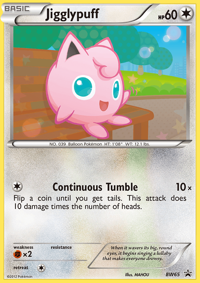 Jigglypuff Pokémon card