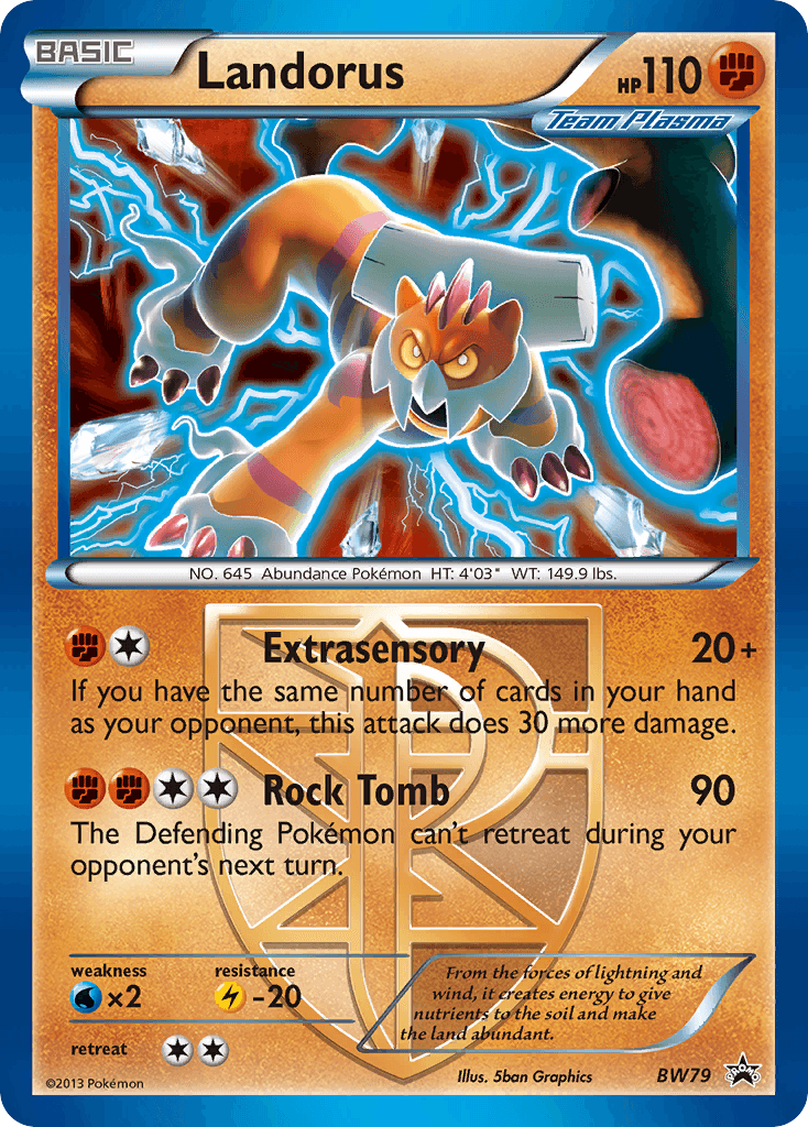 Landorus Pokémon card