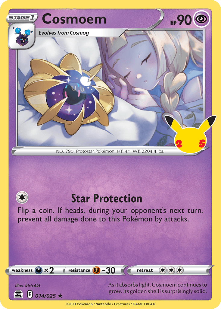 Cosmoem Pokémon card