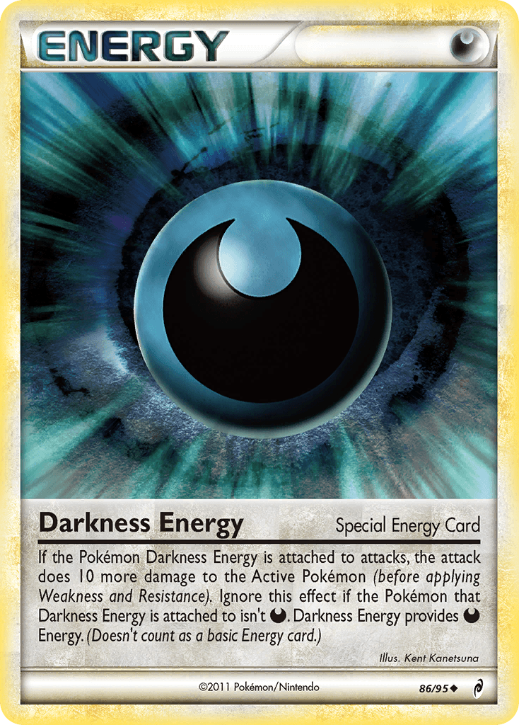 Darkness Energy Pokémon card