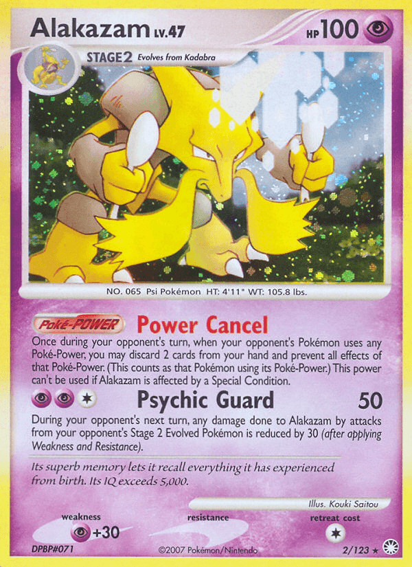 Alakazam from Mysterious Treasures