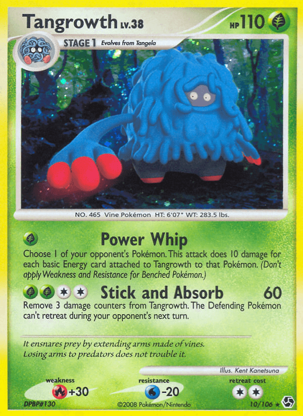 Tangrowth Pokémon card