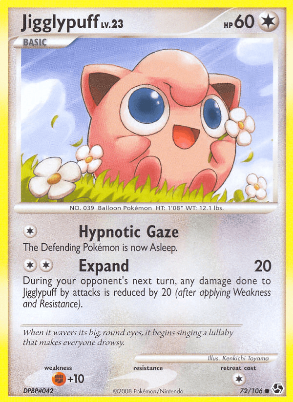 Jigglypuff Pokémon card