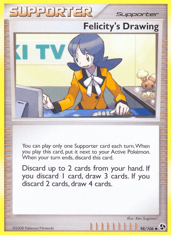 Felicity's Drawing Pokémon card
