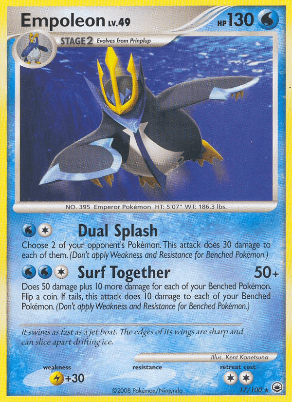 Empoleon Pokémon card
