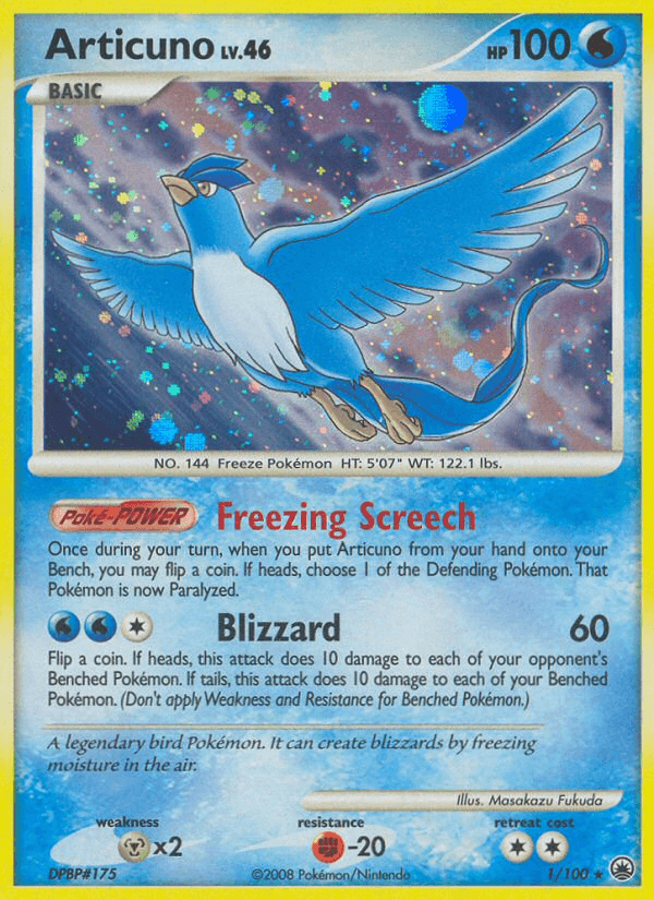 Articuno Pokémon card