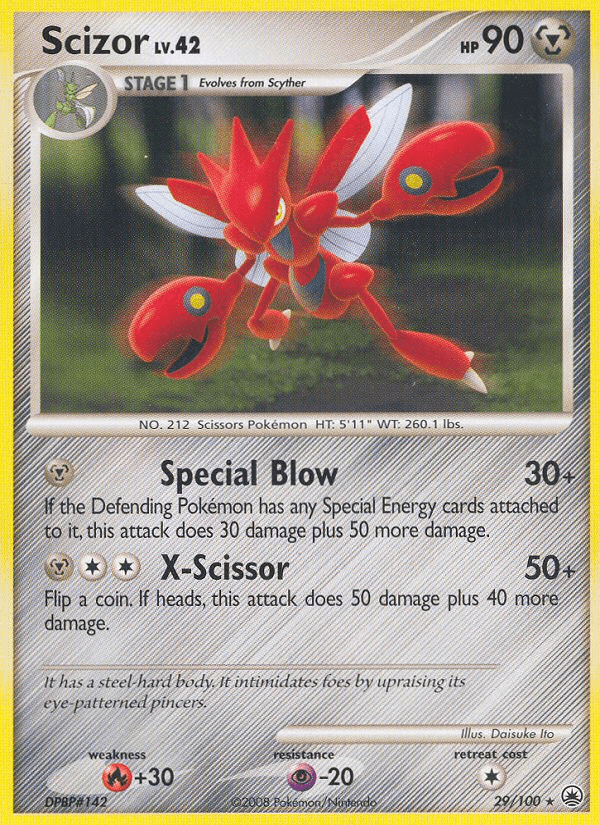 Scizor from Majestic Dawn