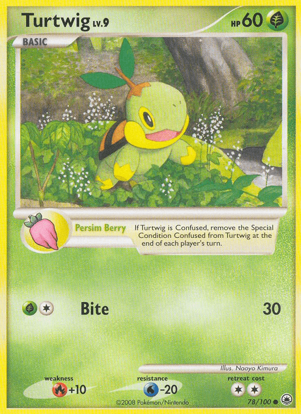 Turtwig Pokémon card