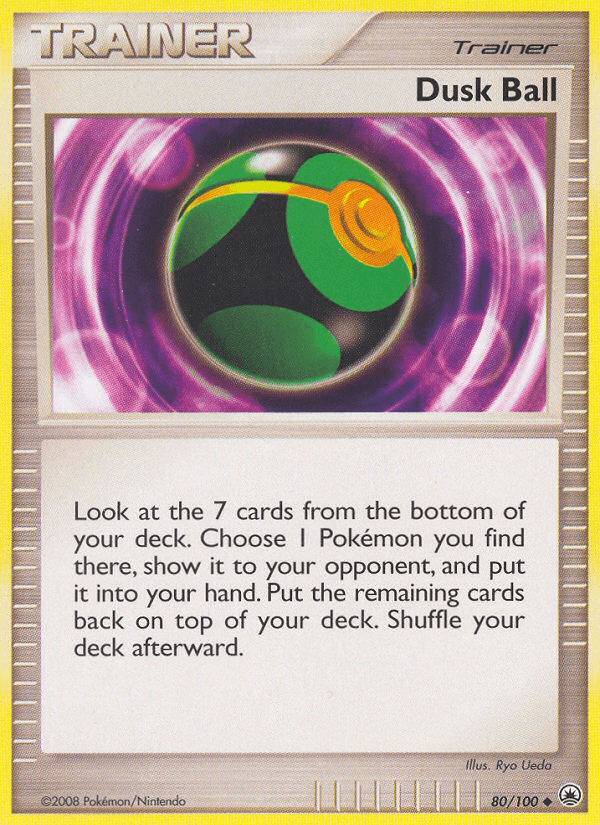 Dusk Ball Pokémon card