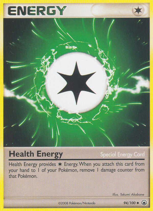Health Energy Pokémon card