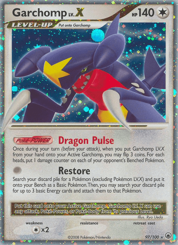 Garchomp LV.X — Rare Holo LV.X