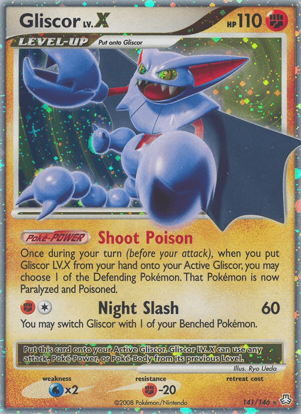 Gliscor LV.X — Rare Holo LV.X