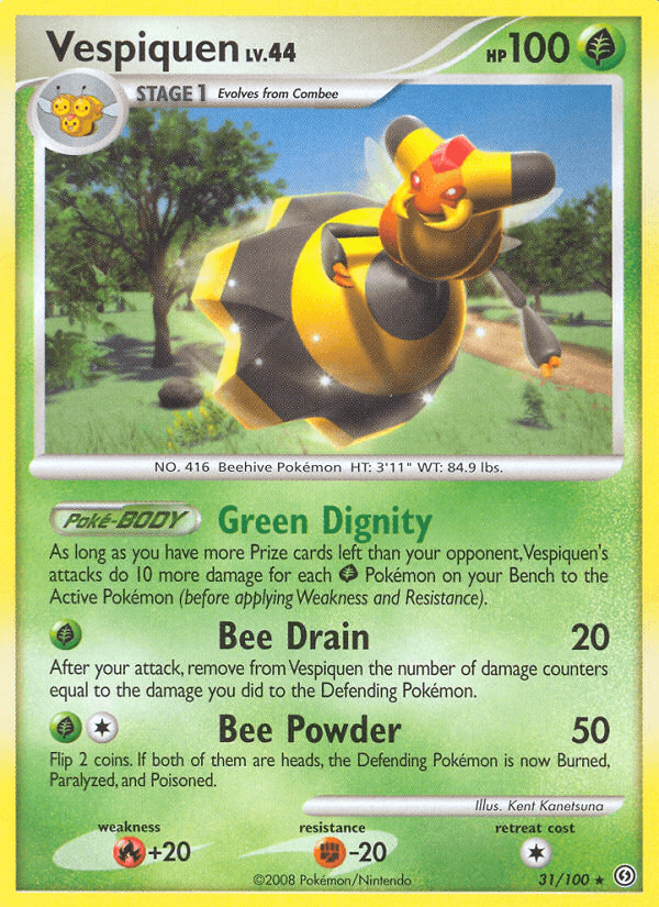 Vespiquen Pokémon card