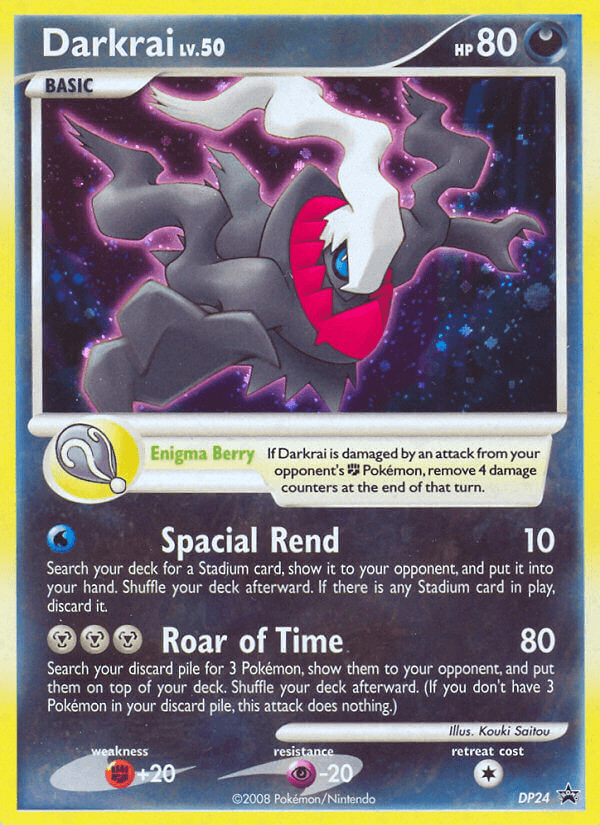 Darkrai from DP Black Star Promos