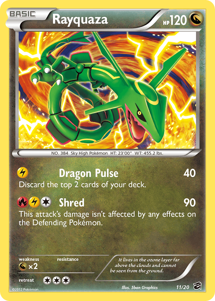 Rayquaza from Dragon Vault
