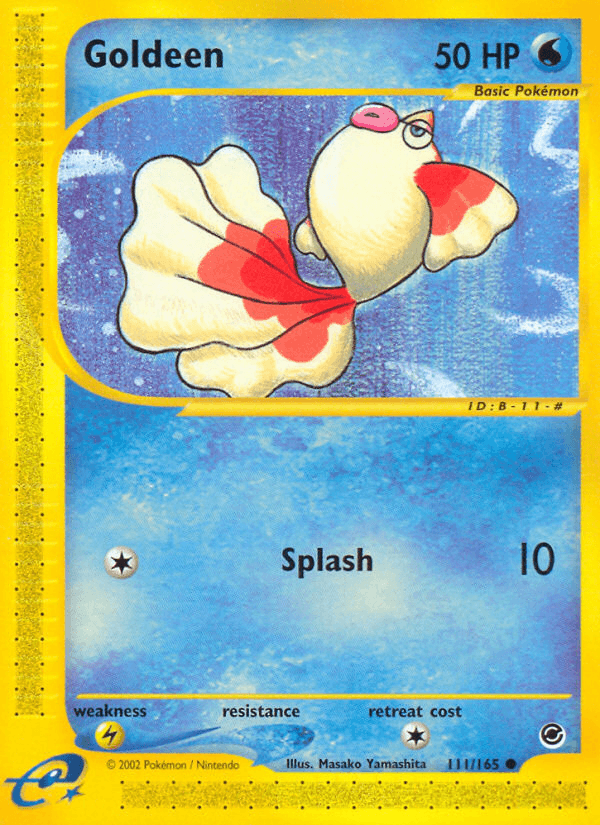 Goldeen Pokémon card