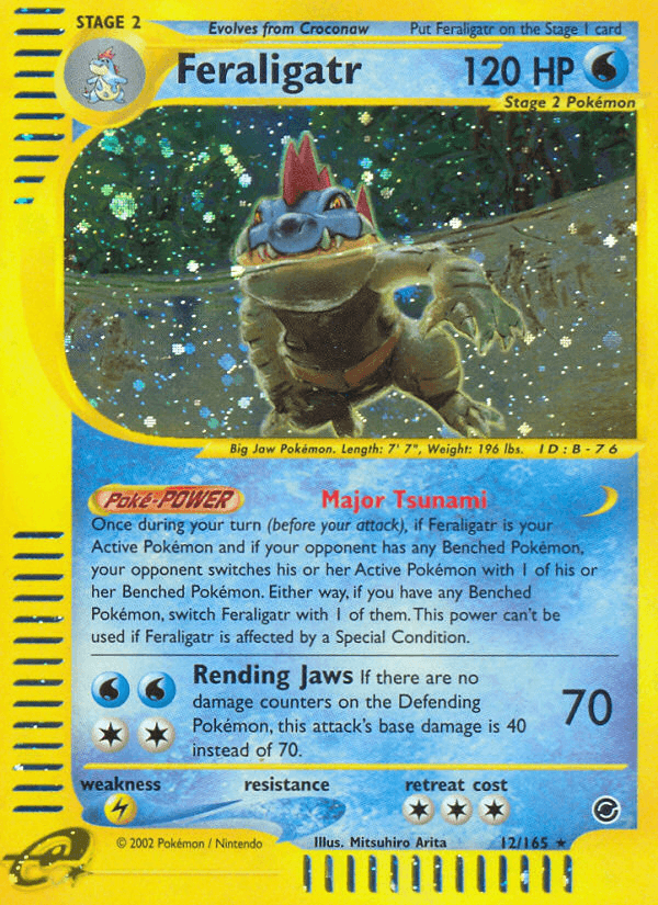 Feraligatr Pokémon card