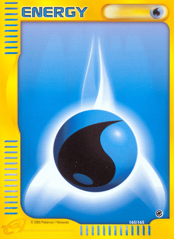 Water Energy Pokémon card