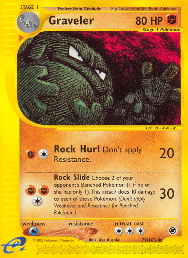 Graveler Pokémon card