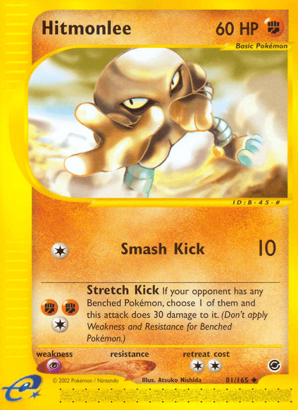 Hitmonlee Pokémon card